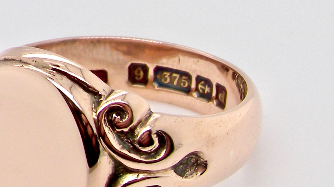 Gold Identification Marks on Jewellery