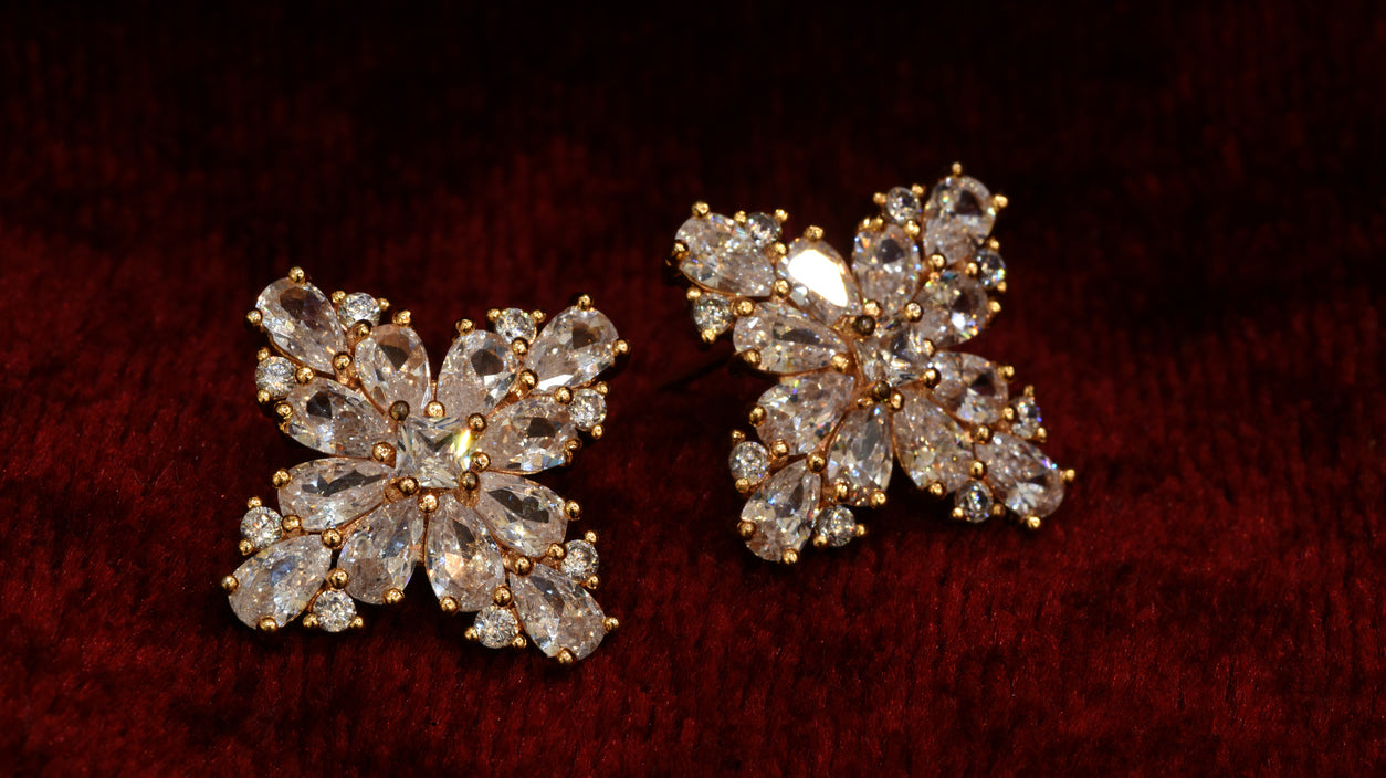 Diamond Cluster Earrings from Antique to Modern Day