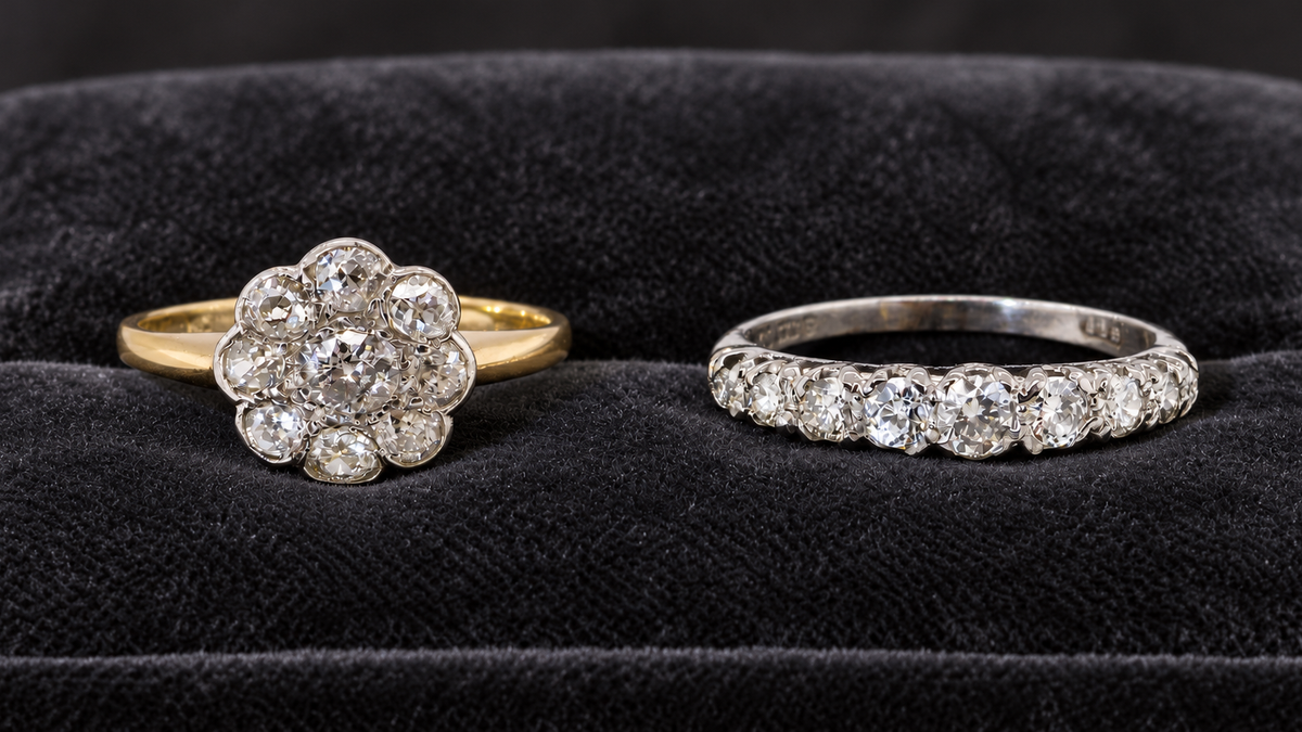 Why Two Vintage Diamond Rings with the Same Carat Weight Can Look Different