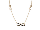A 9 carat Gold Figure 8 Necklace – New, Elegant & Lightweight