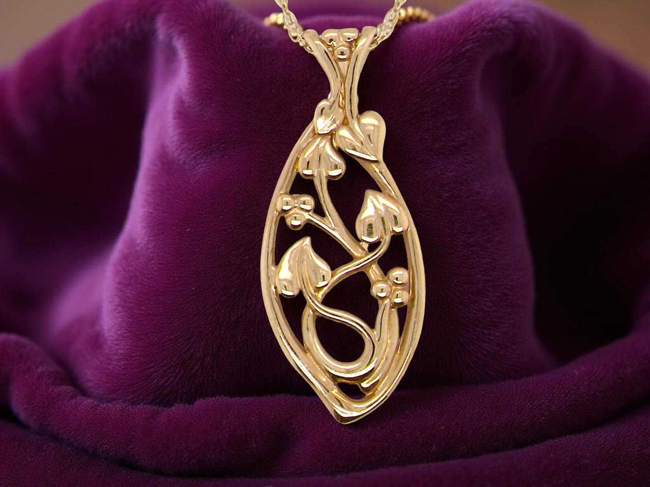 A 9 carat Gold Pendant