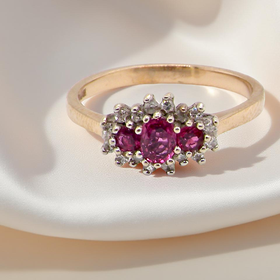 A Ruby Anniversary Ring