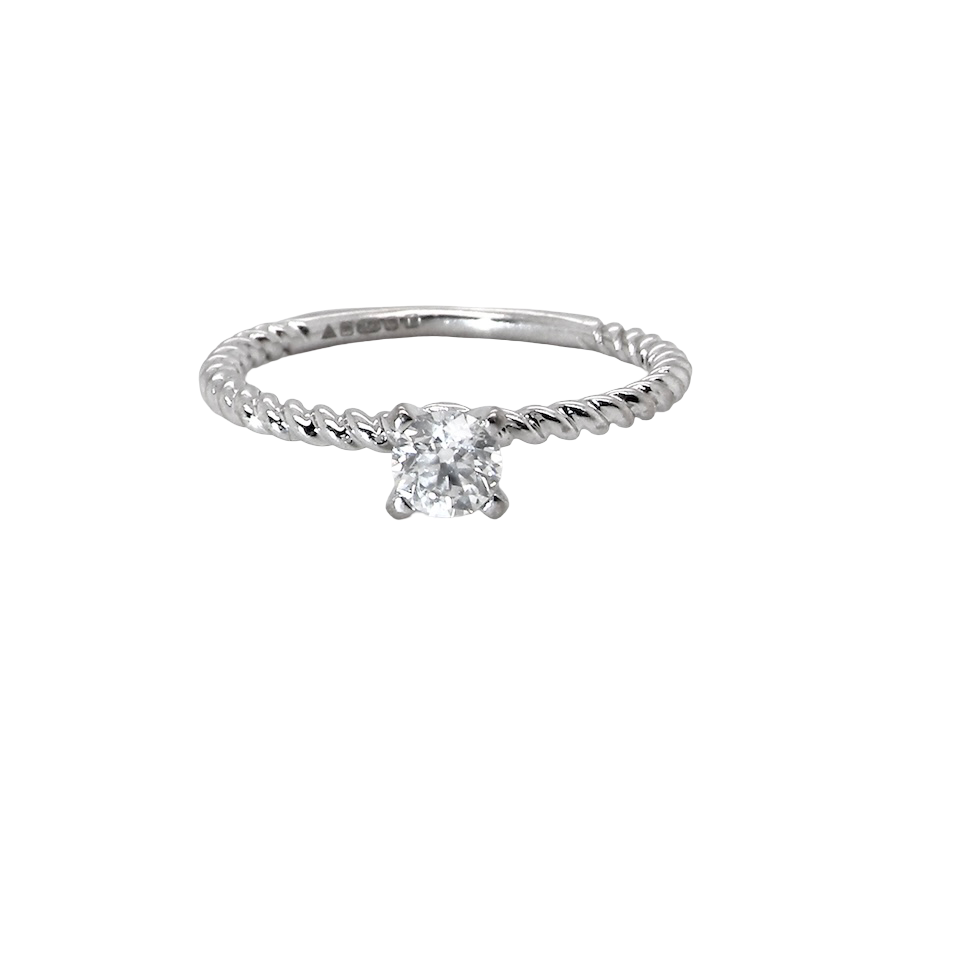A solitaire Diamond Ring