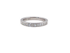 An 18 carat White Gold Diamond  Eternity Ring