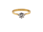 A Beautiful Solitaire Diamond Ring