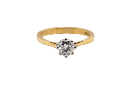 A Beautiful Solitaire Diamond Ring
