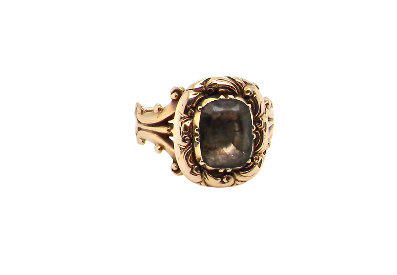 A Georgian dress ring