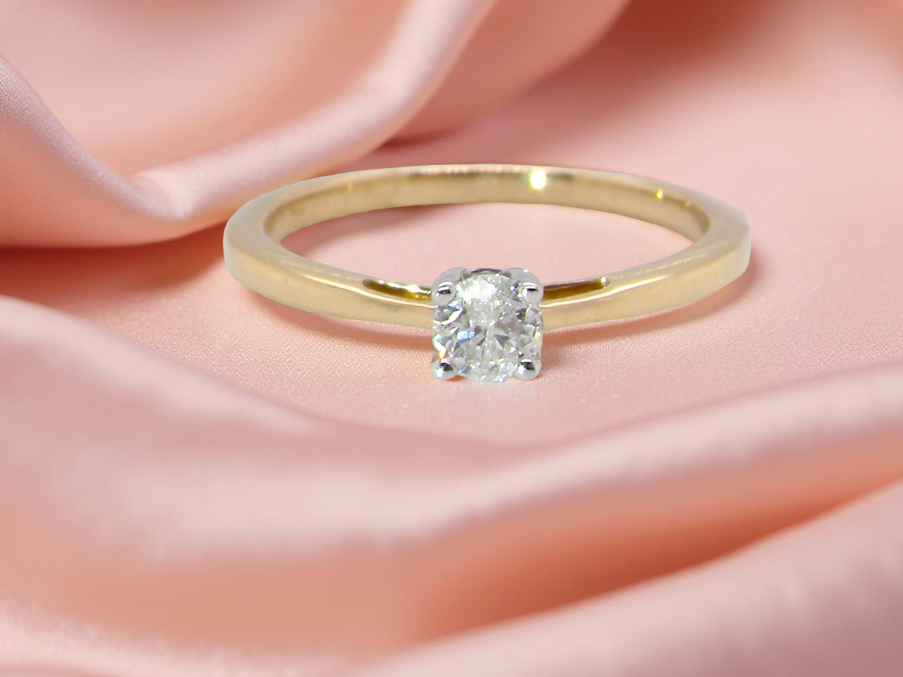 A NEW Diamond Solitaire ring