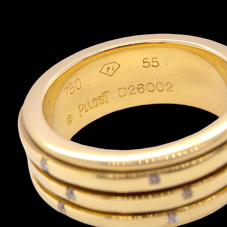 A Piaget ‘Possession’ Triple-Band Diamond Ring B