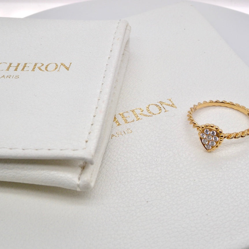 Serpent Boheme ring by Boucheron