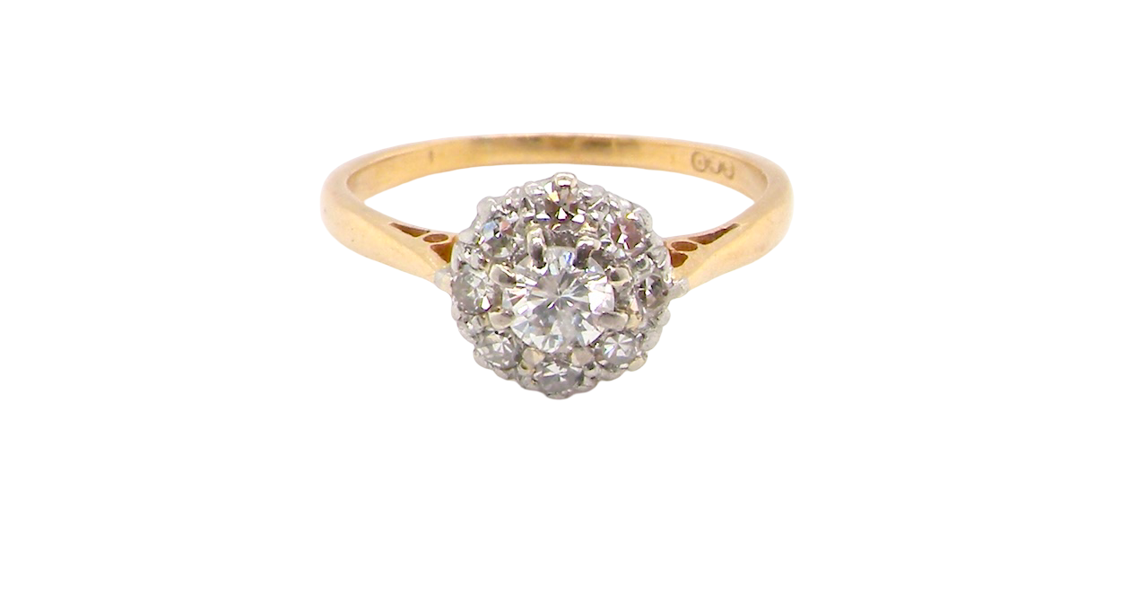 A Vintage Diamond Cluster Ring (c.1930–1940)