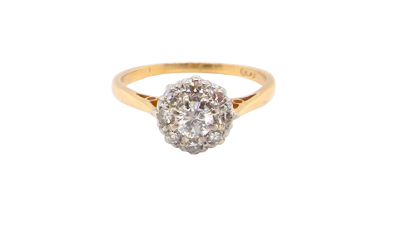 A Vintage Diamond Cluster Ring (c.1930–1940)