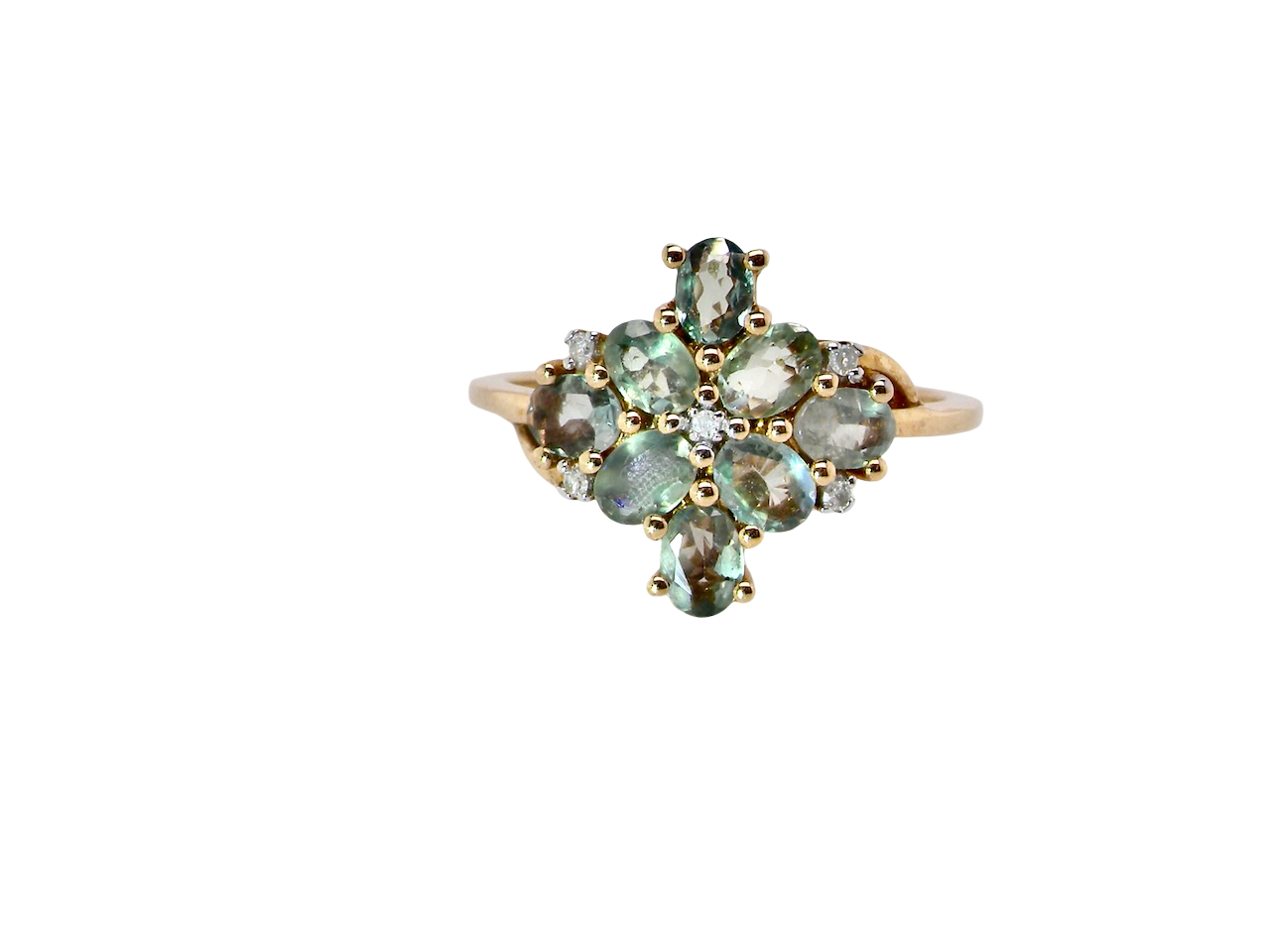 A beautiful Alexandrite dress ring