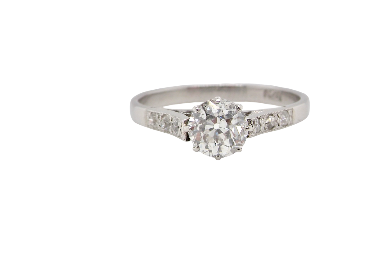 A fine 3/4 Carat Diamond Ring
