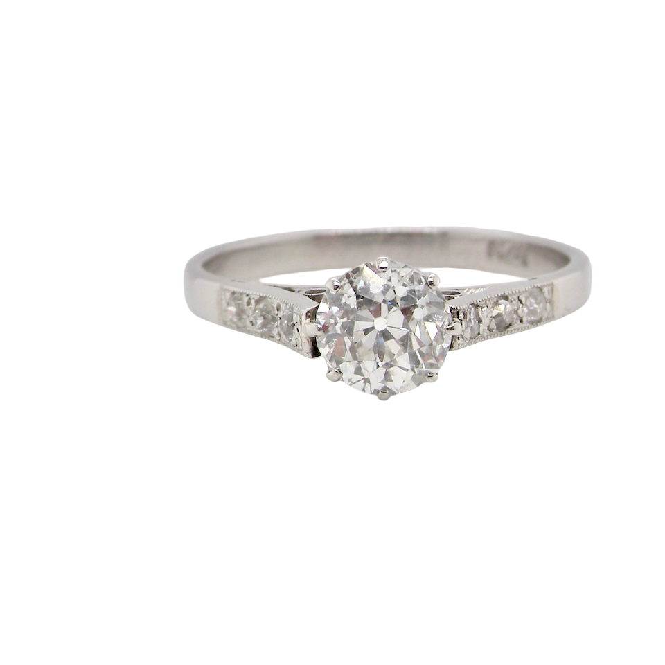A fine 3/4 Carat Diamond Ring