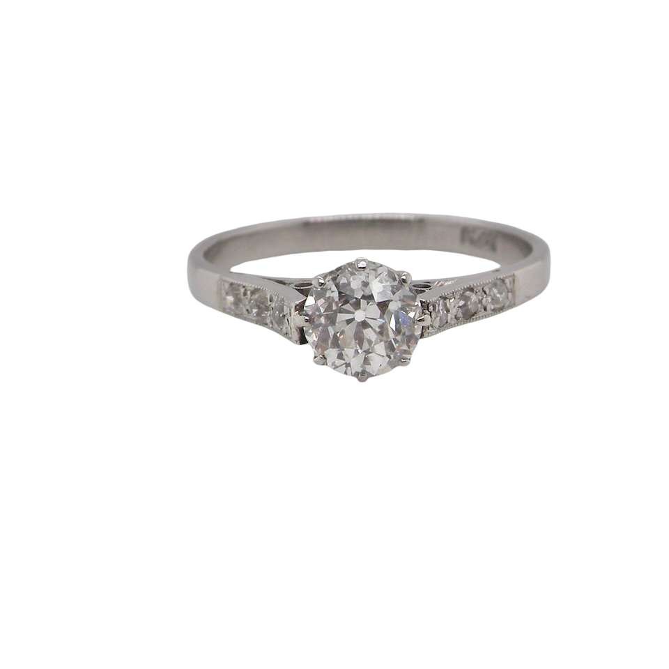 A fine 3/4 Carat Diamond Ring 1
