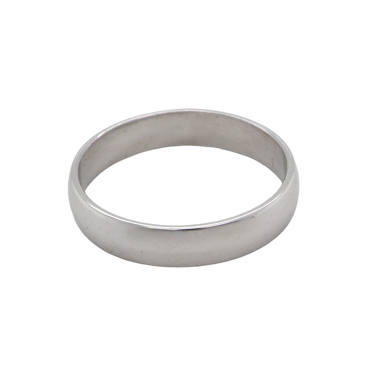 A platinum wedding ring