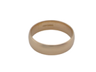 A plain profile Wedding Ring