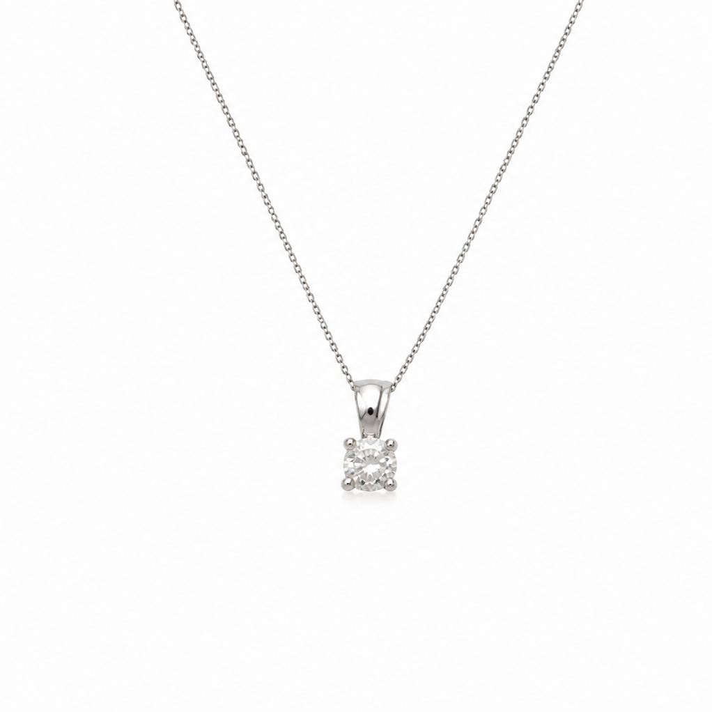 A quarter carat diamond pendant