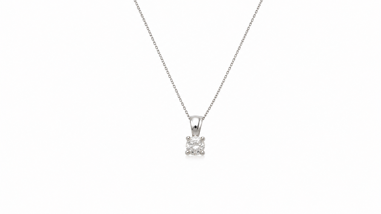 A quarter carat diamond pendant