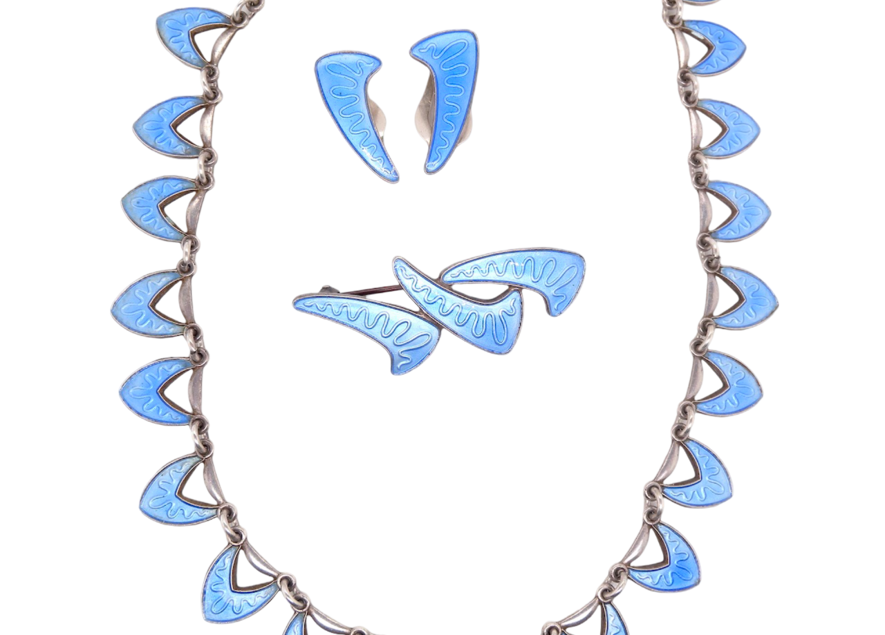 A suite of Silver Danish Jewellery