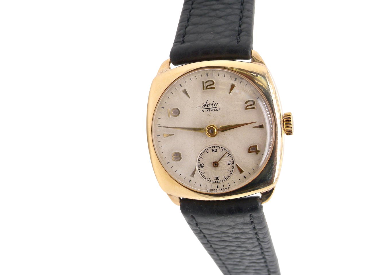 A unisex gold Avia wrist watch