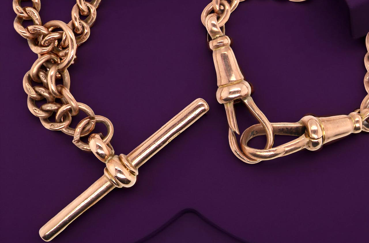 A watch Albert chain