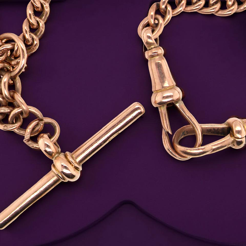 A watch Albert chain
