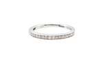 A white gold Diamond eternity ring