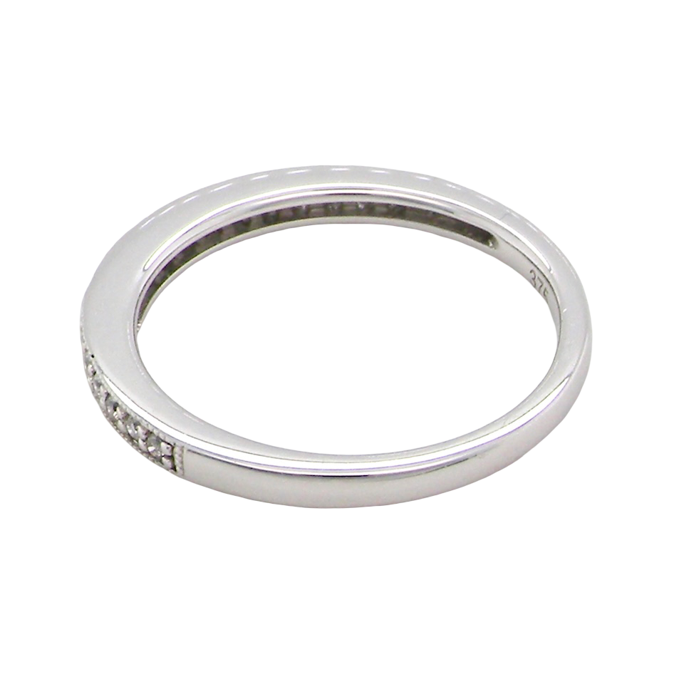 A white gold Diamond eternity ring