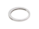 A white gold Diamond eternity ring