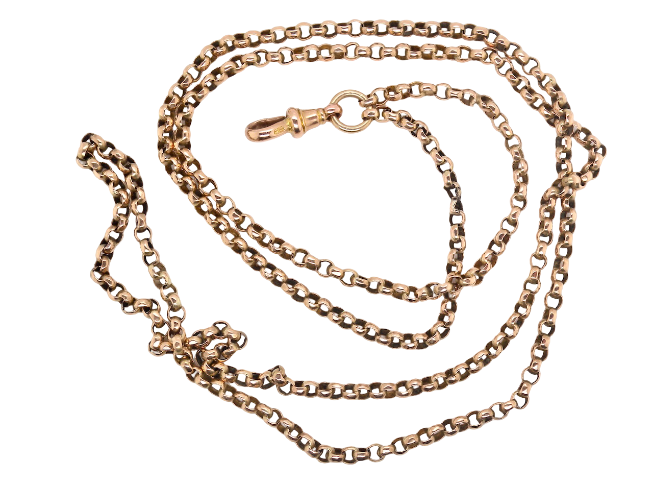 An antique guard chain