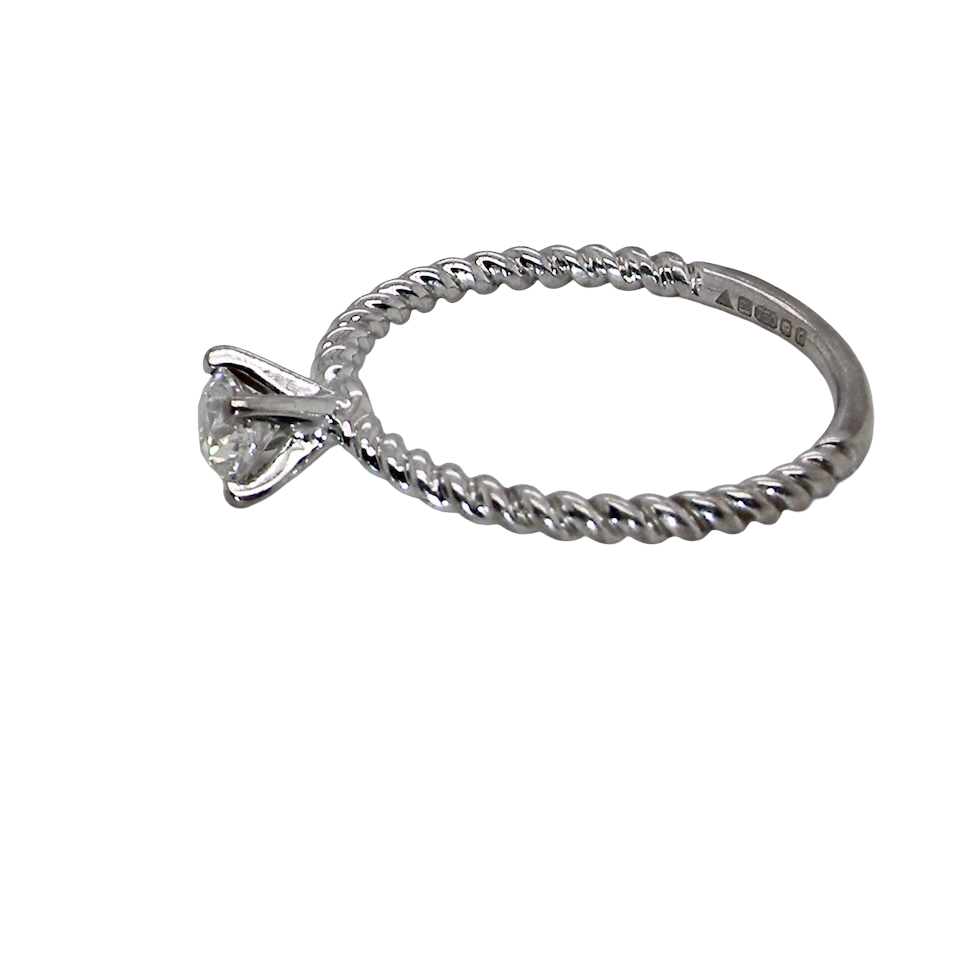 A solitaire Diamond Ring
