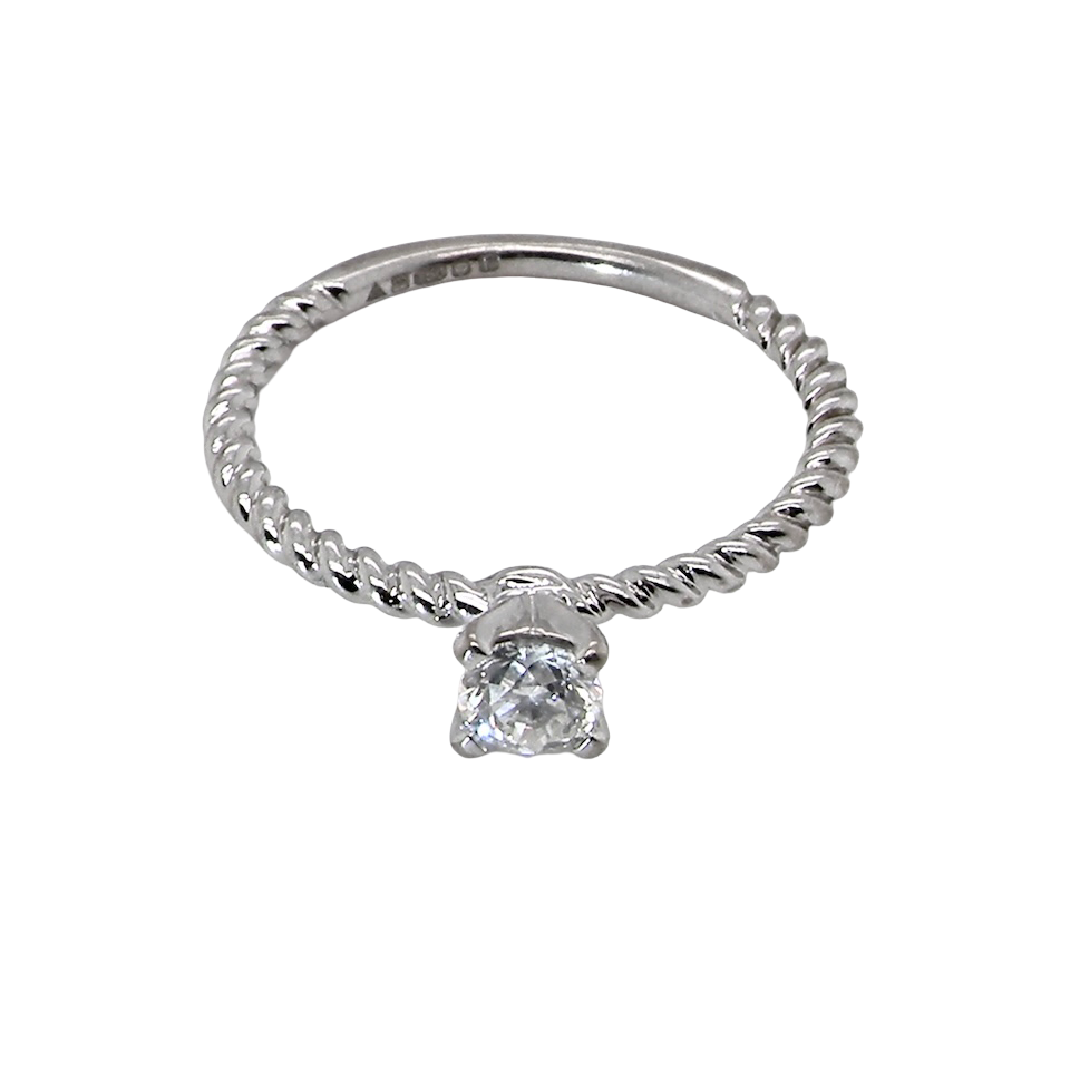 A solitaire Diamond Ring