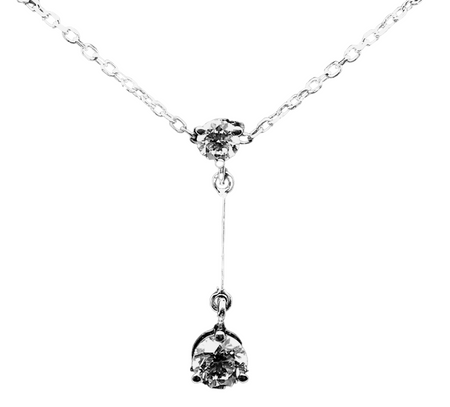 A diamond set pendant