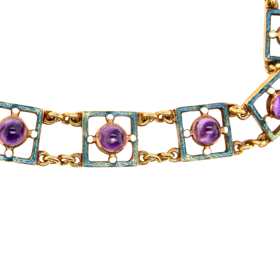 Victorian amethyst bracelet