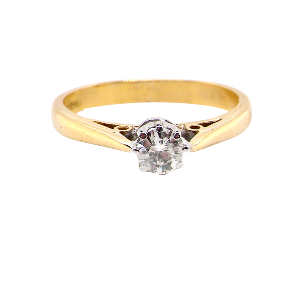 solitaire diamond ring