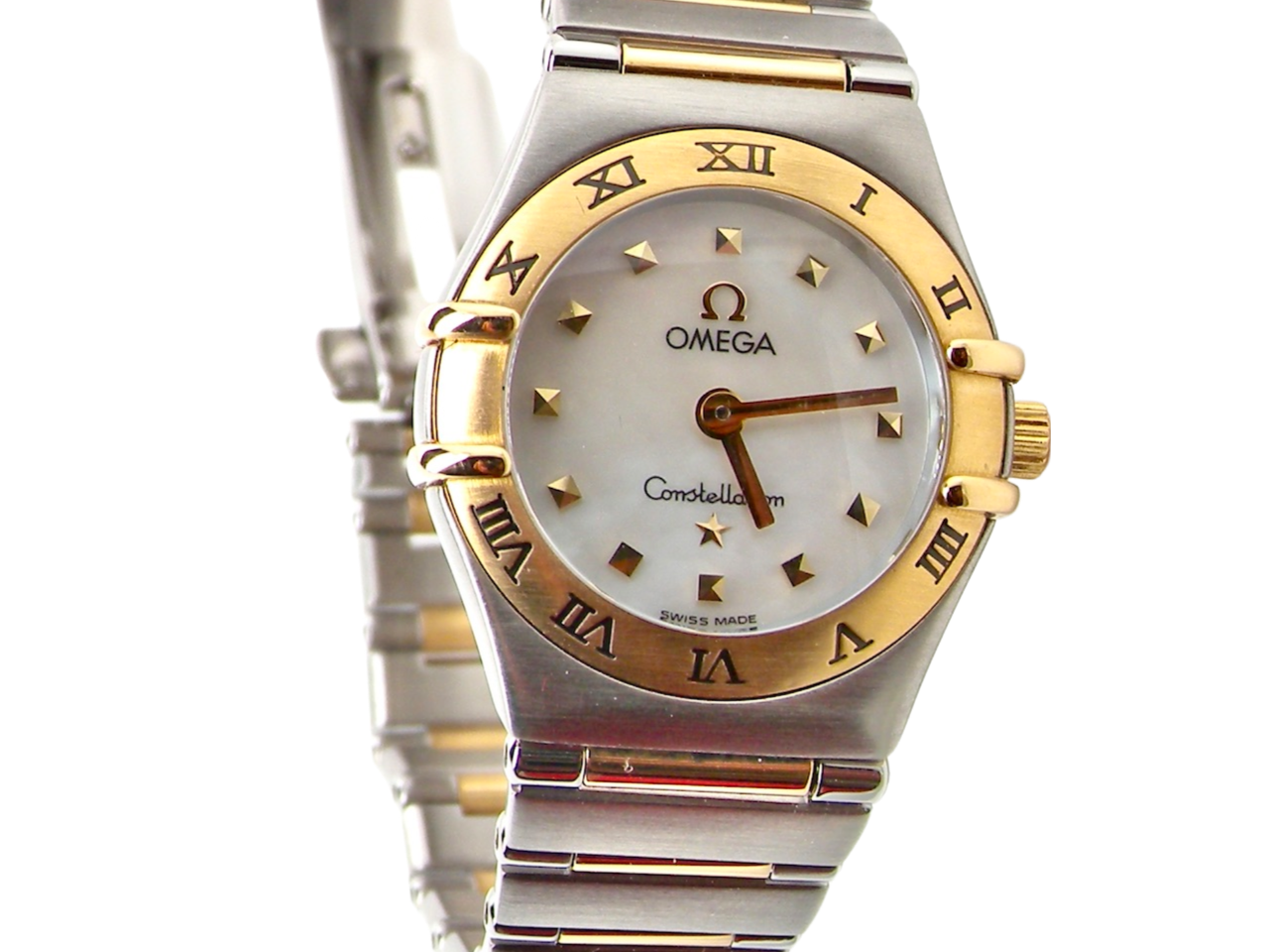 woman's Omega Constellation wrist watch