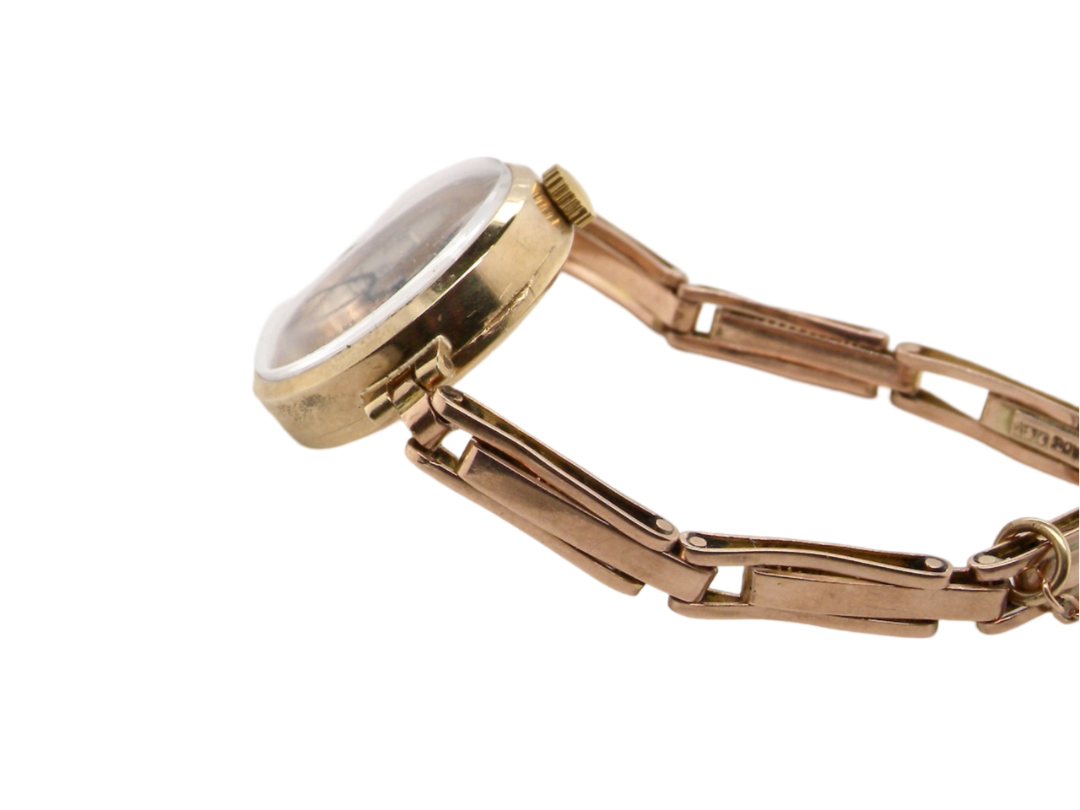 9 carat gold wrist watch