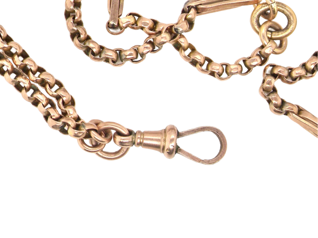 victorian gold neck chain
