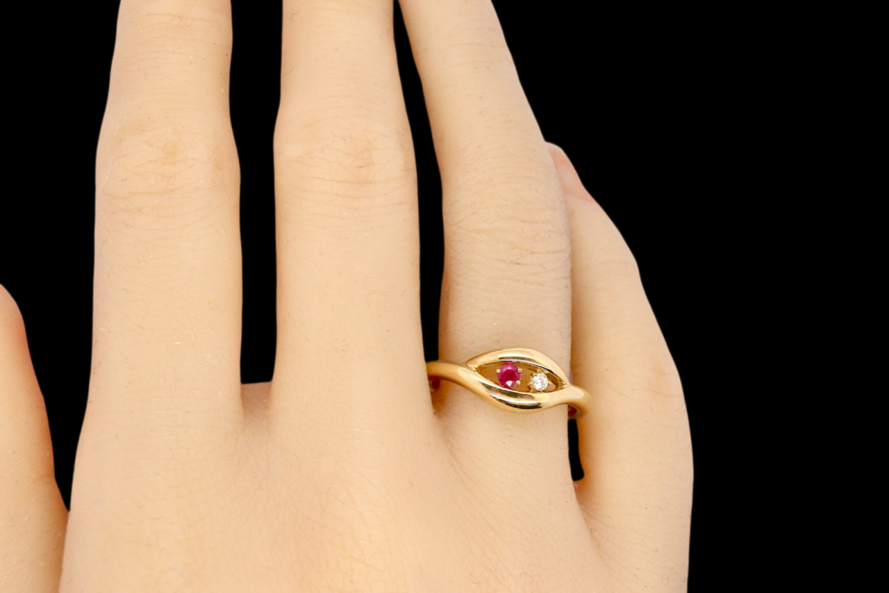 Ruby and Diamond Ring