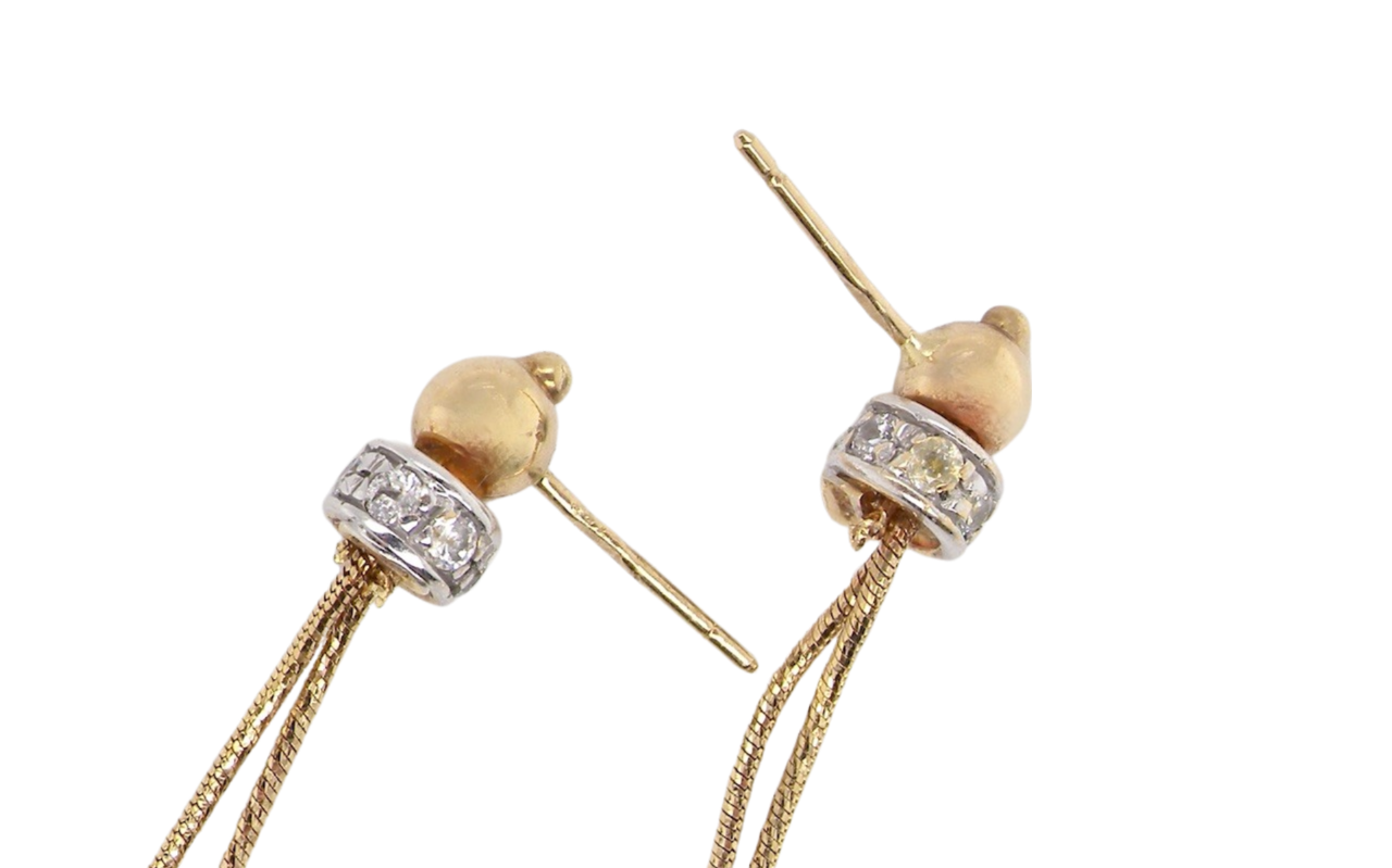 drop earrings