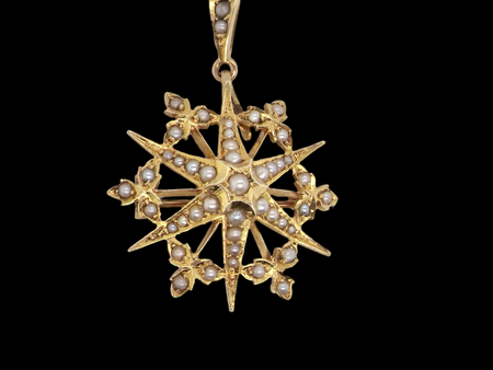 seed pearl pendant