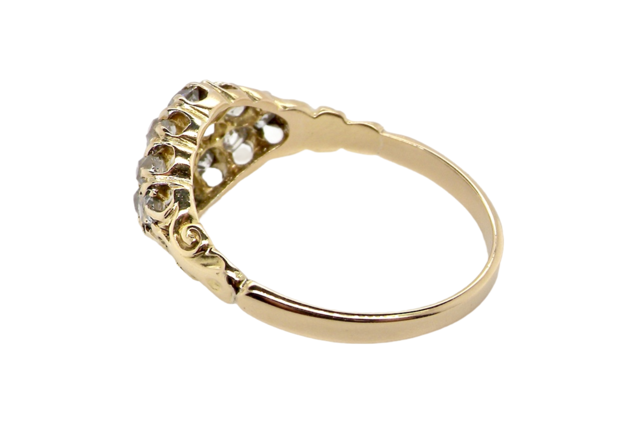 An antique diamond ring