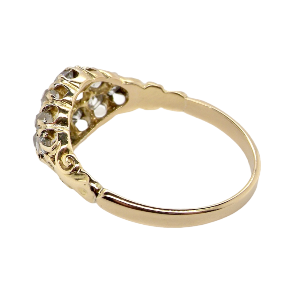 An antique diamond ring