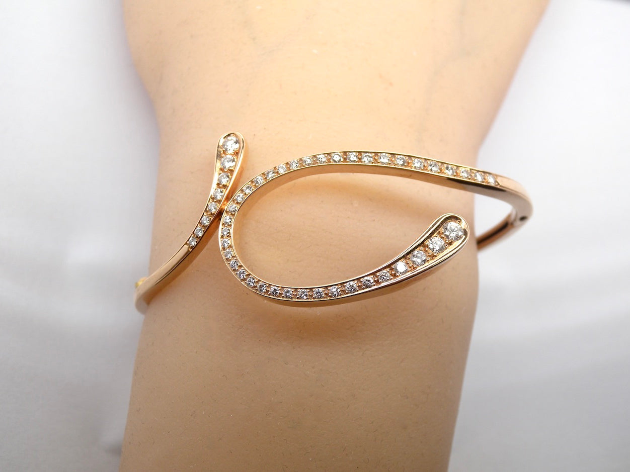 Diamond bangle