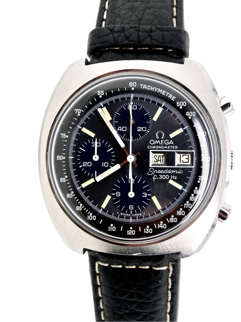  Omega Speedsonic wrist watch