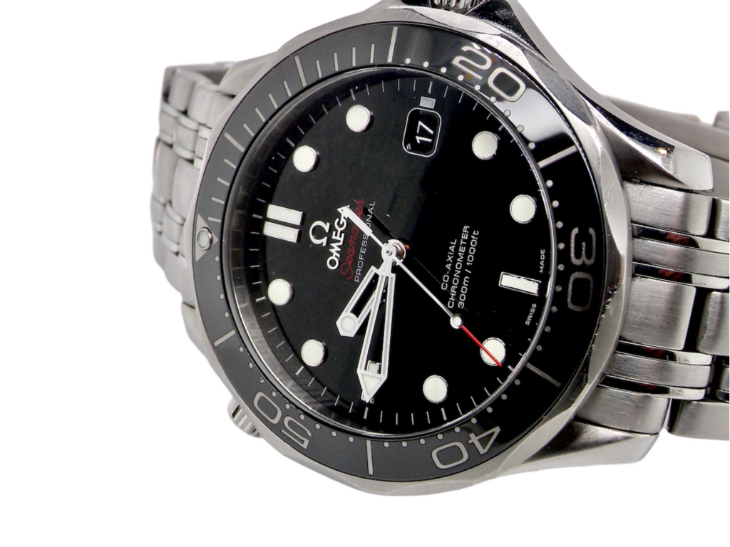 automatic Omega Seamaster wrist watch