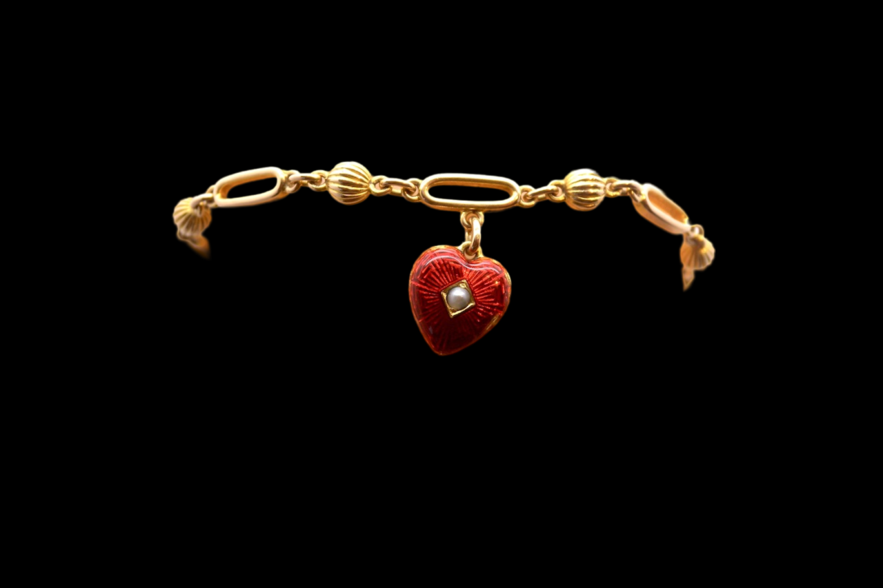 A 15 carat gold Victorian bracelet