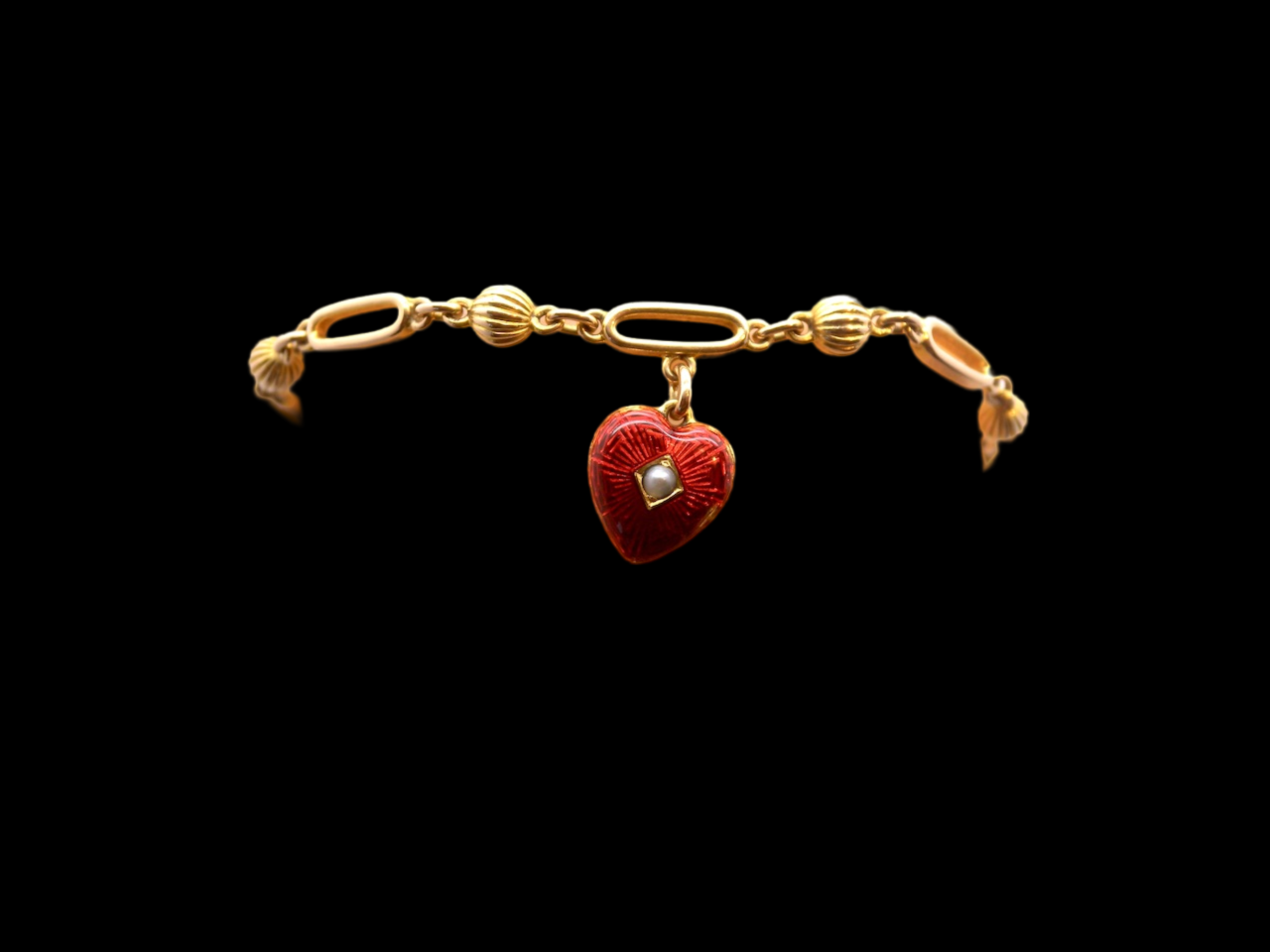 A 15 carat gold Victorian bracelet